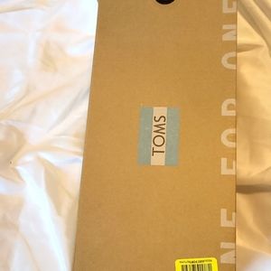 Toms - Classic Natural Metallic Burlap - Size 10
